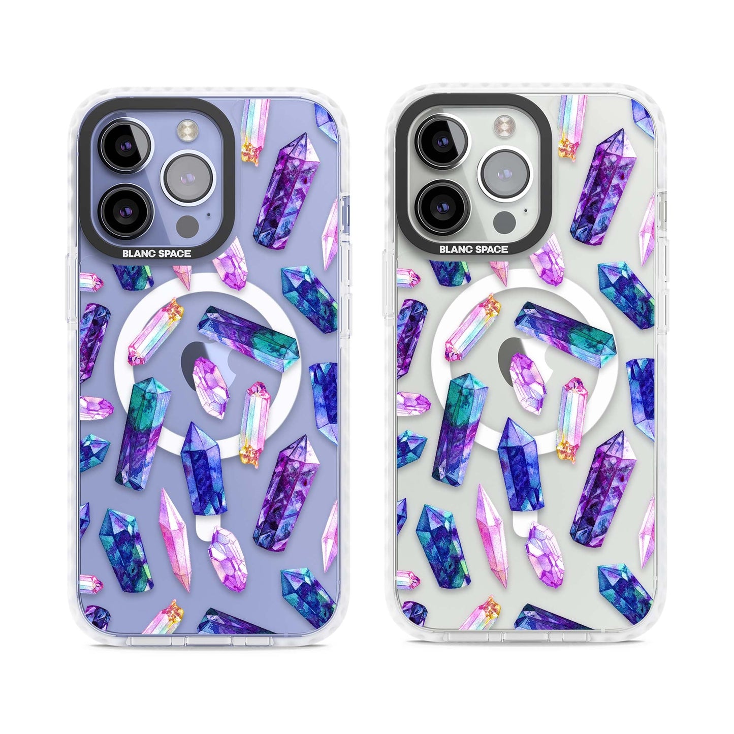 Iridescent Prism Crystals