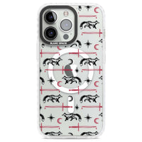 Motif renard et lame