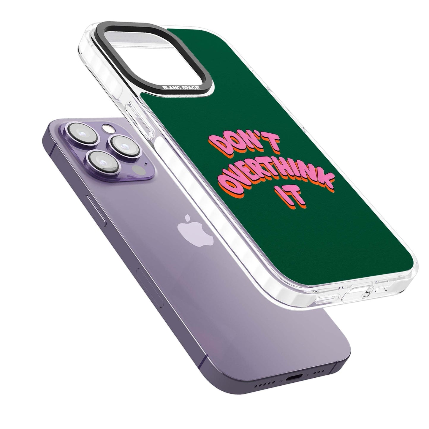 N'y réfléchissez pas trop.