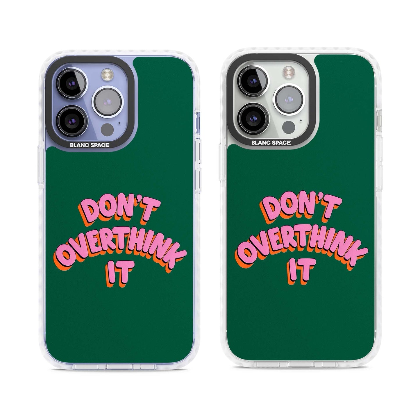 N'y réfléchissez pas trop.