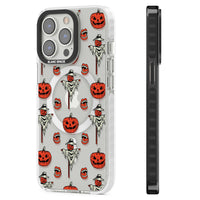 Retro Red Pumpkins & Scarecrows