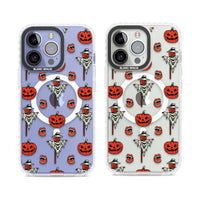 Retro Red Pumpkins & Scarecrows