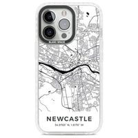 Stadtplan von Newcastle