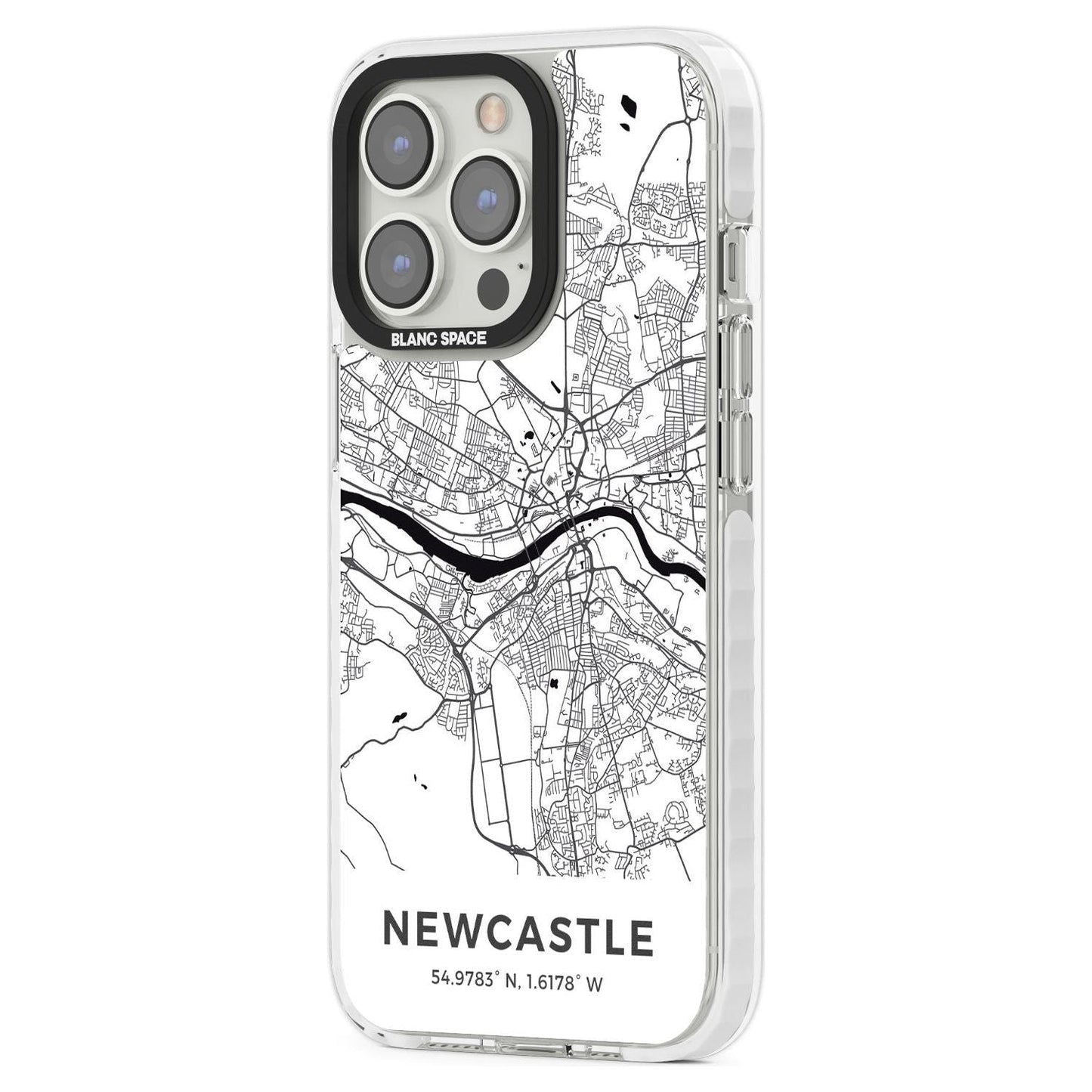 Stadtplan von Newcastle