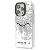 Stadtplan von Newcastle