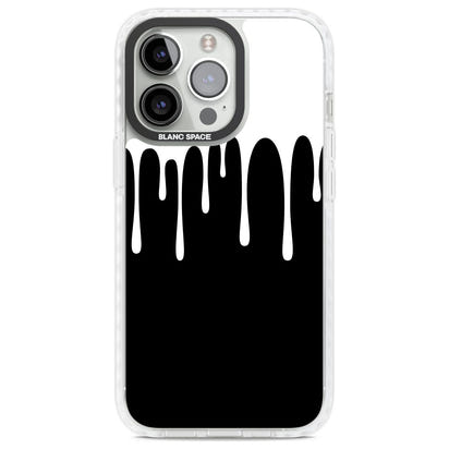 Melted Effect: White & Black