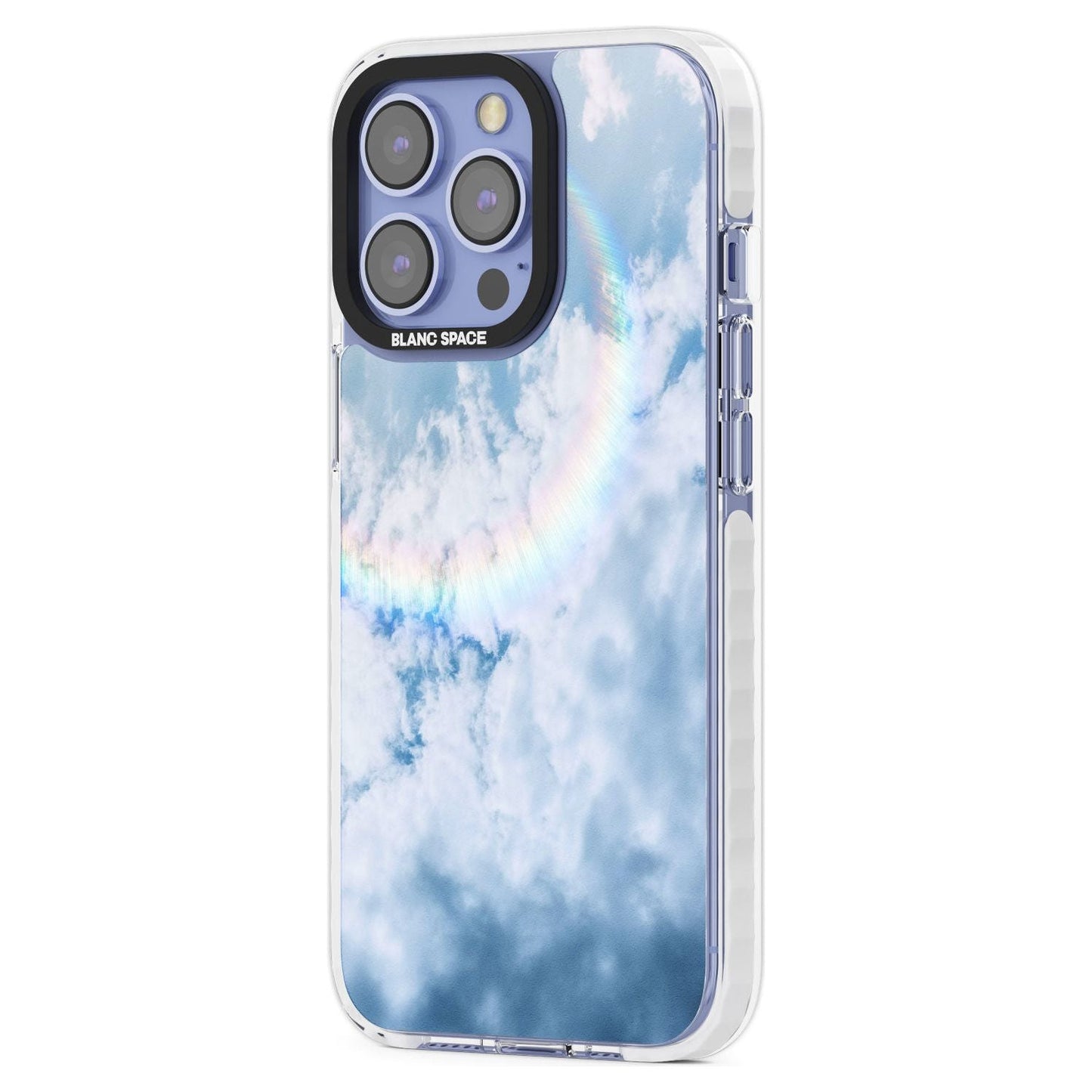 Pastellfarbener Regenbogenhimmel