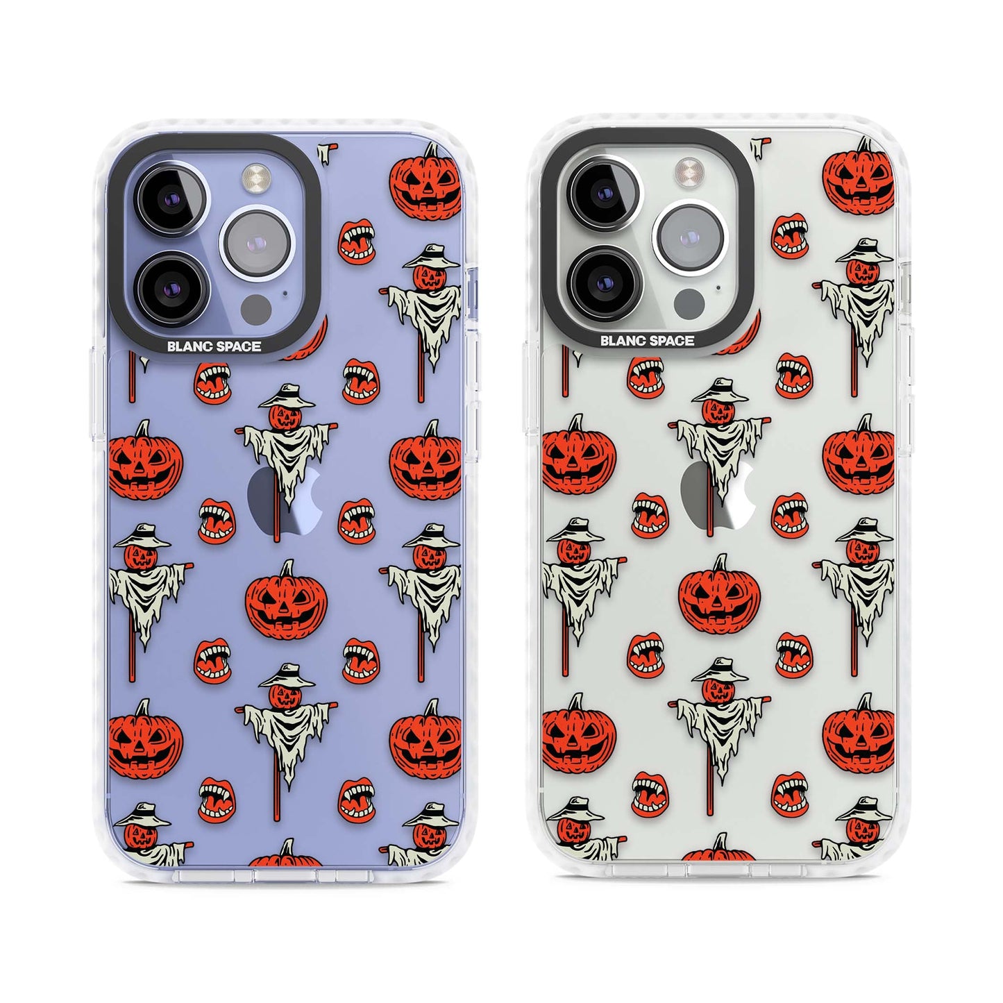 Retro Red Pumpkins & Scarecrows