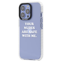 Vos photos nues sont blanches et sûres