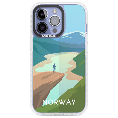 Vintage Travel Poster Norway