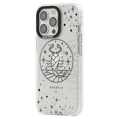 Emblème du Scorpion - Design Cosmique