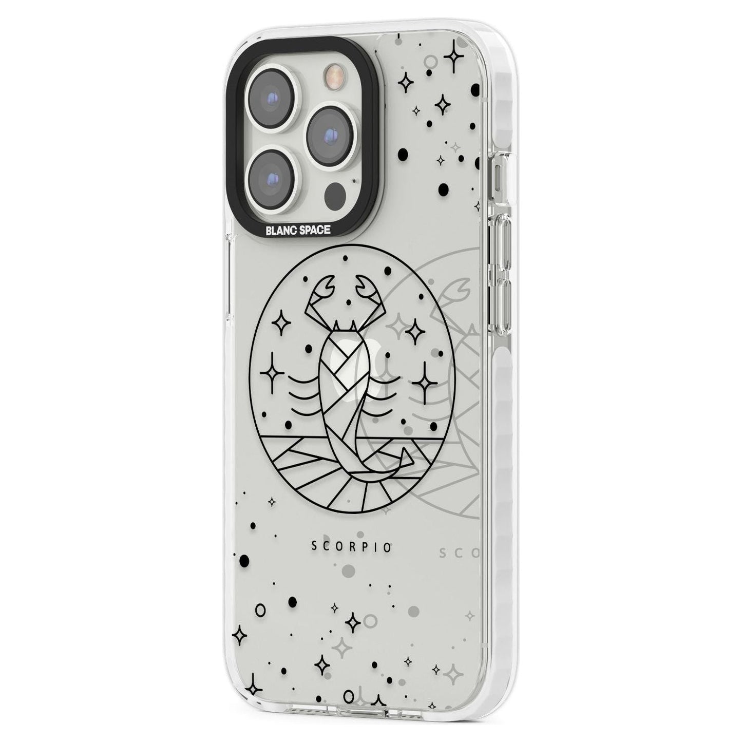 Emblème du Scorpion - Design Cosmique