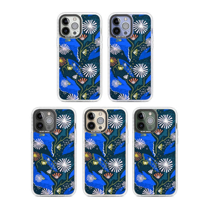 Dark Botanicals Abstract Pattern