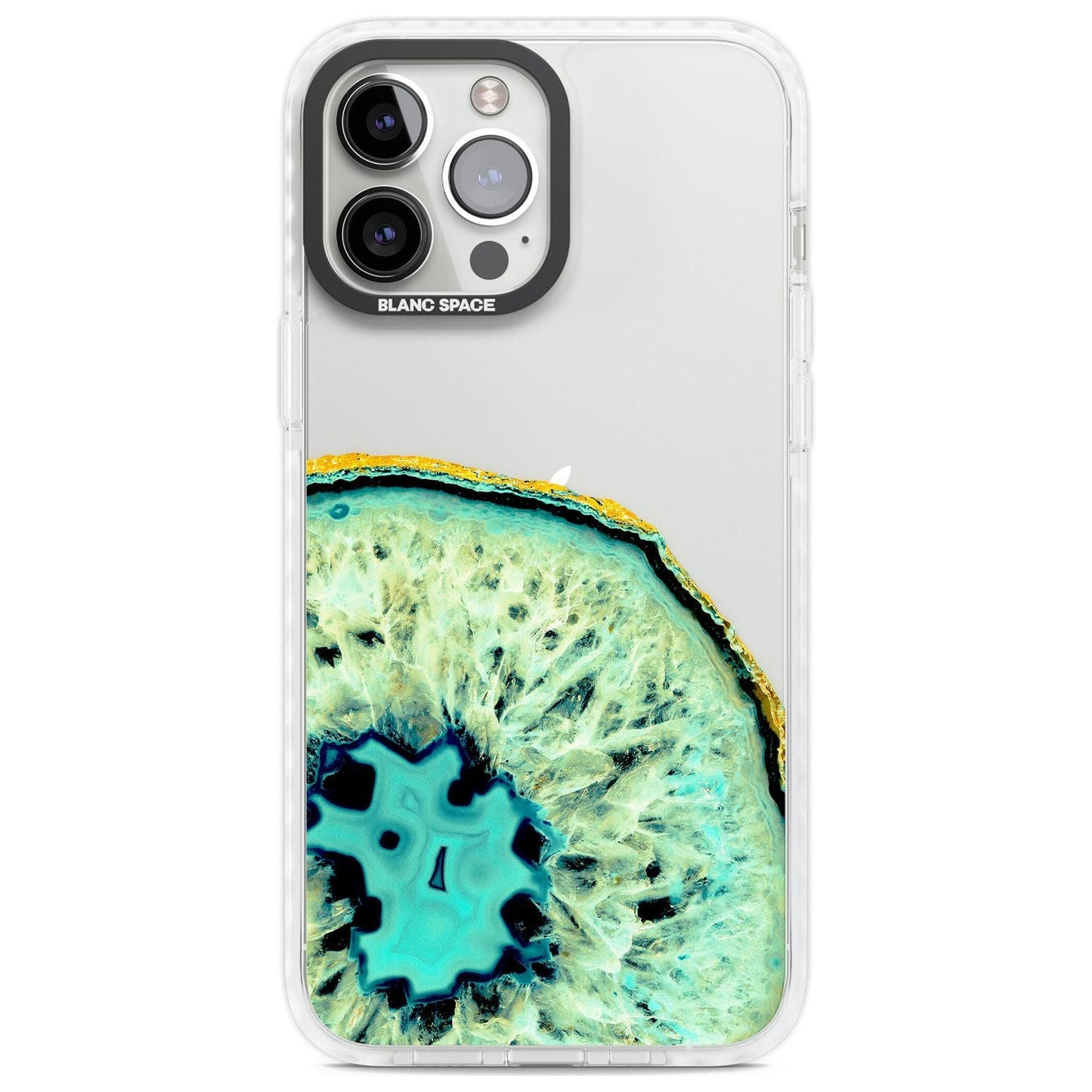 Géode turquoise en cristal