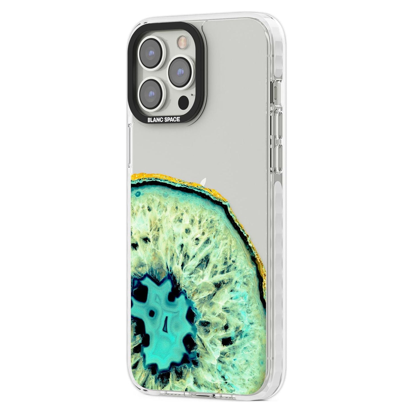 Géode turquoise en cristal