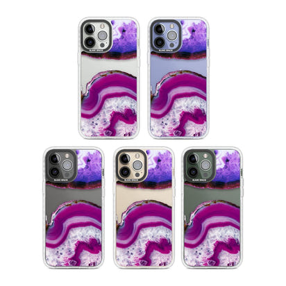 Tranche de cristal d'améthyste