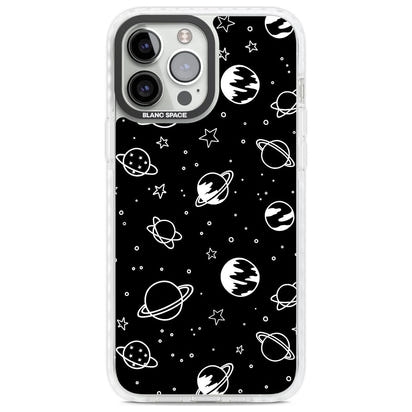 Cosmic Sketch White Black