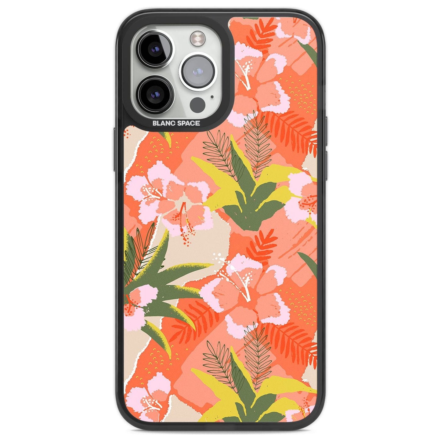 Hawaiian Flowers Abstract Pattern