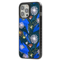 Dark Botanicals Abstract Pattern