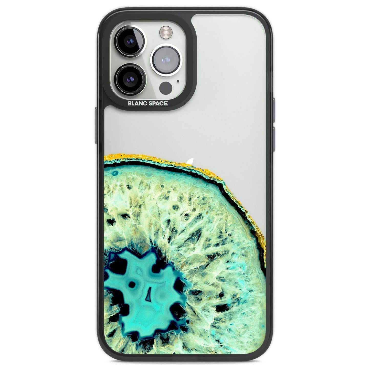 Géode turquoise en cristal