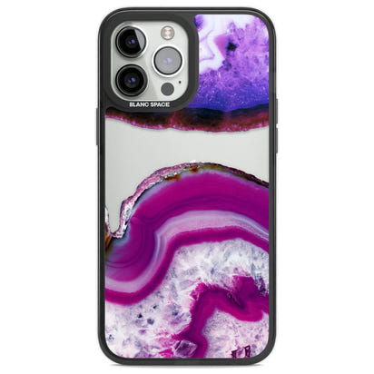 Tranche de cristal d'améthyste