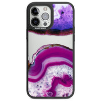 Tranche de cristal d'améthyste