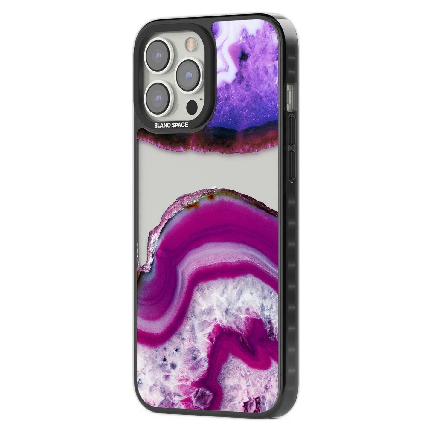 Tranche de cristal d'améthyste