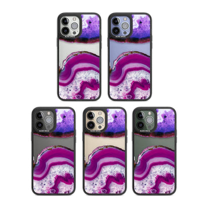 Tranche de cristal d'améthyste