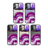 Tranche de cristal d'améthyste