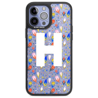 Personalised Abstract Floral Initial