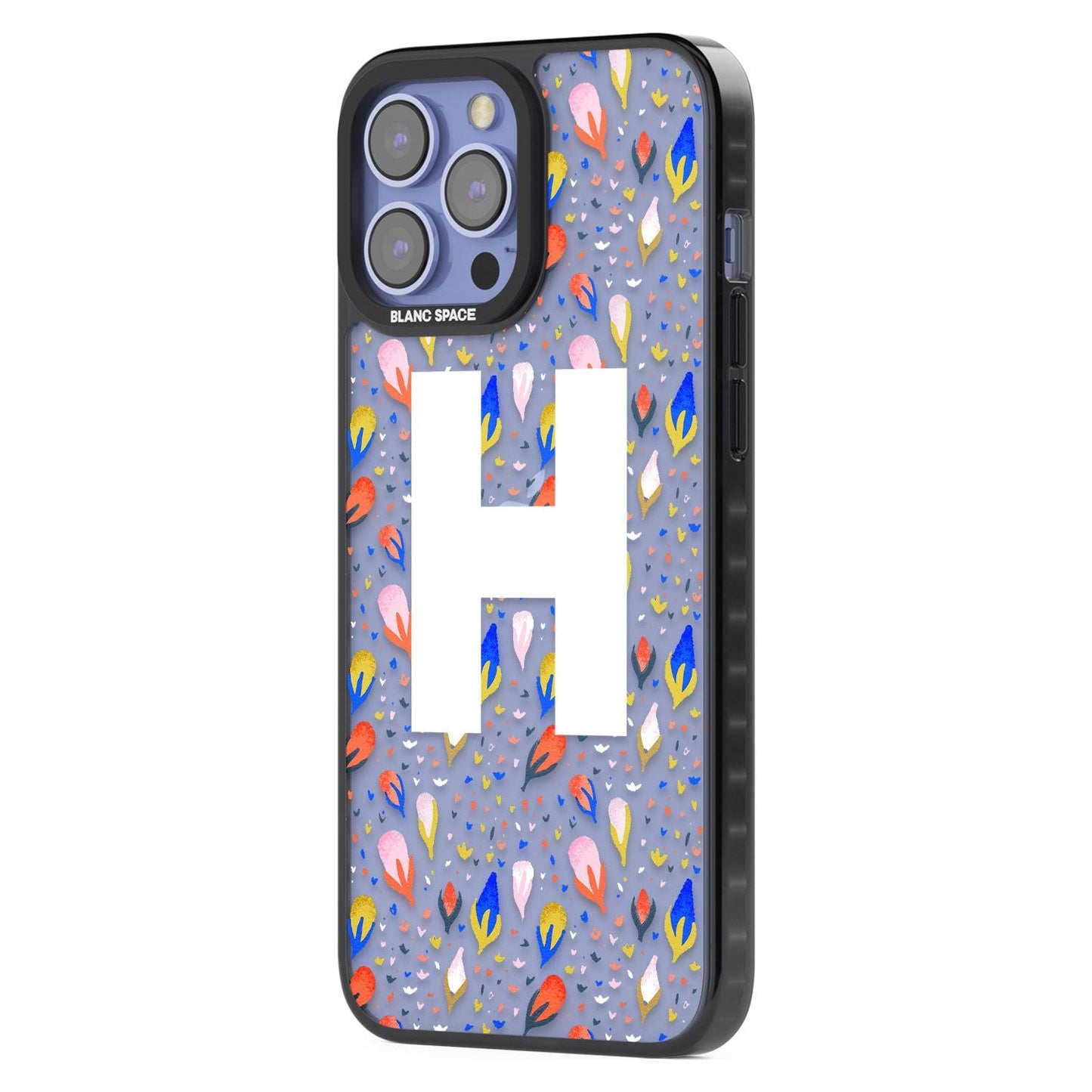 Personalised Abstract Floral Initial