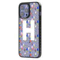 Personalised Abstract Floral Initial