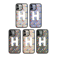 Personalised Abstract Floral Initial