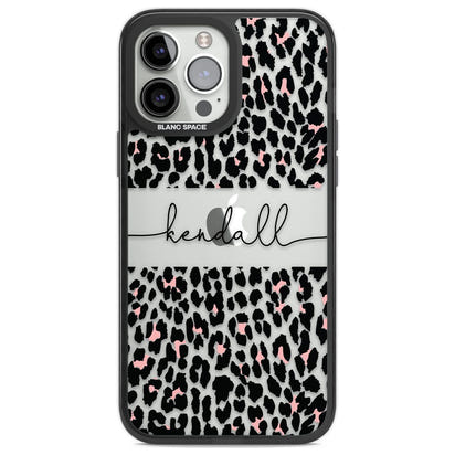 Personalised Cursive Leopard Spots