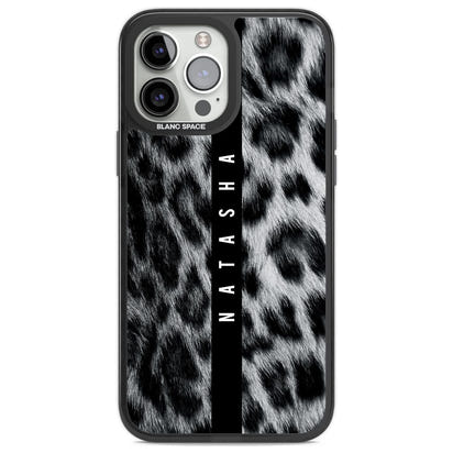 Personalised Snow Leopard Print