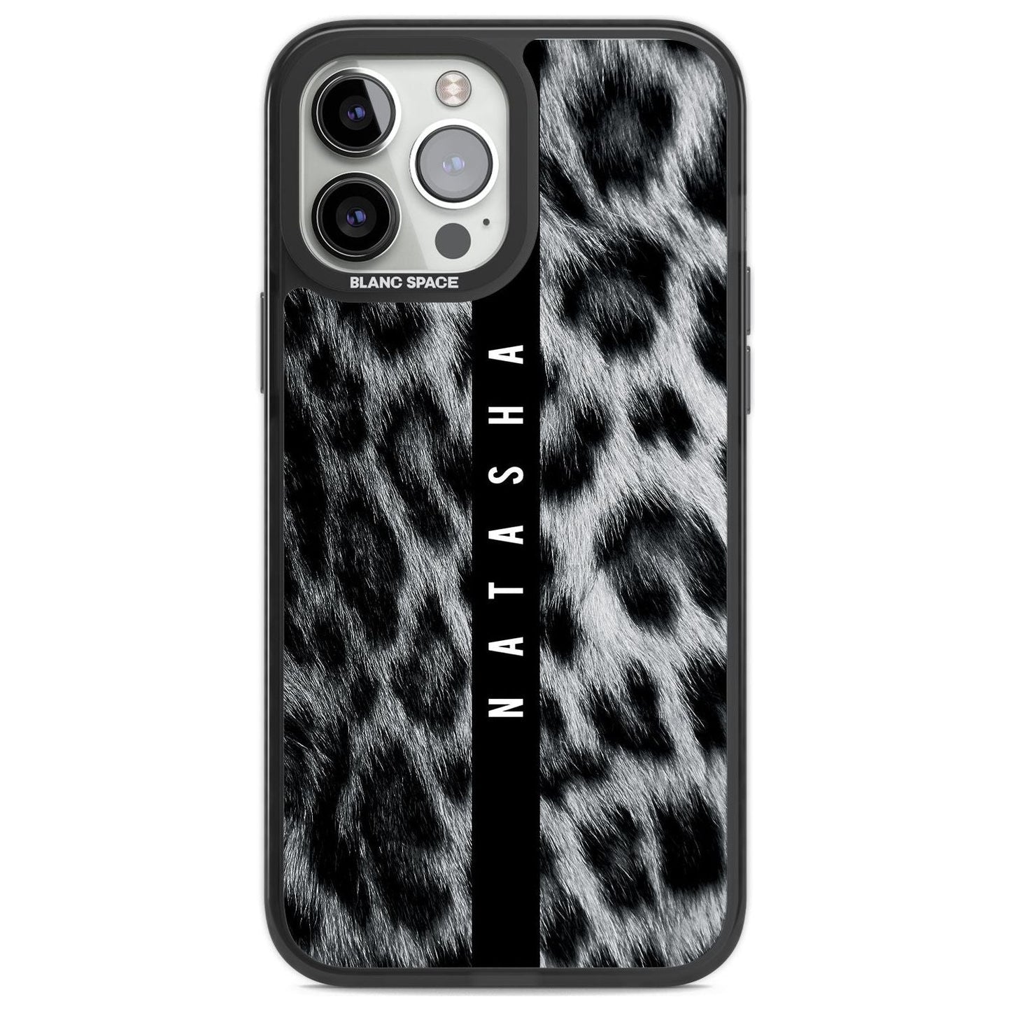 Personalised Snow Leopard Print