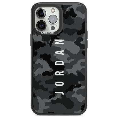 Personalised Black Camouflage Name