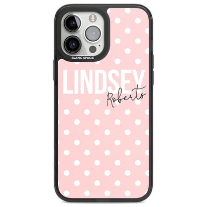 Personalised Pink Polka