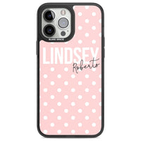 Personalised Pink Polka
