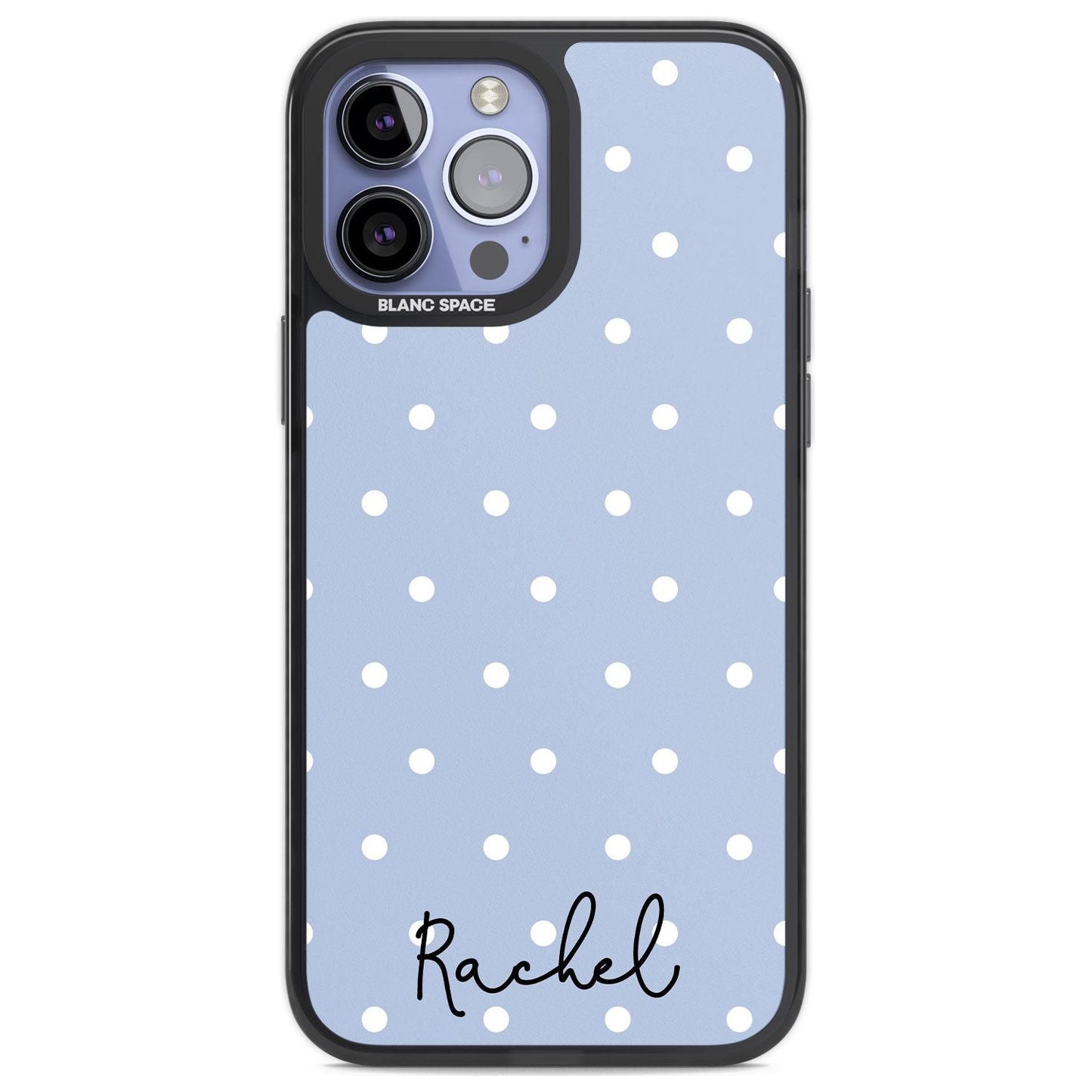 Personalised Simple Light Blue Dots