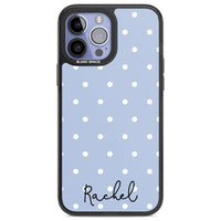 Personalised Simple Light Blue Dots