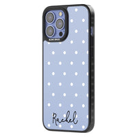 Personalised Simple Light Blue Dots
