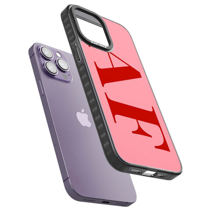 Personalised Red & Pink Letters