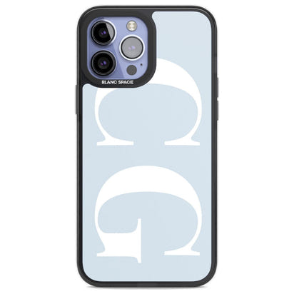 Personalised White & Blue Green Letters