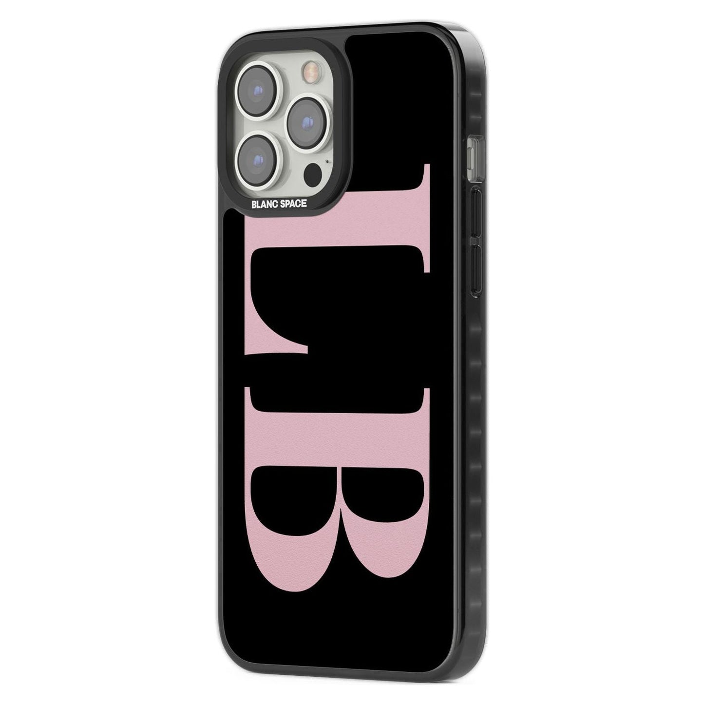 Lettres personnalisées roses et noires vertes