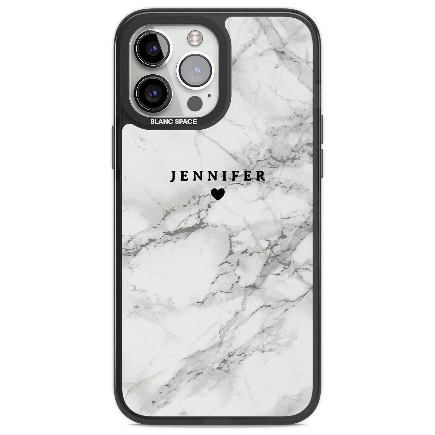 Personalised Classic Grey Marble