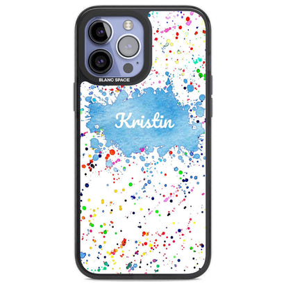 Personalised Rainbow Splatter Name