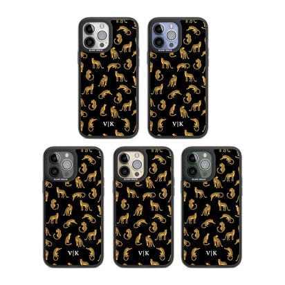 Personalised Gold Cheetah Pattern