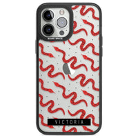 Personalised Red Snake Pattern