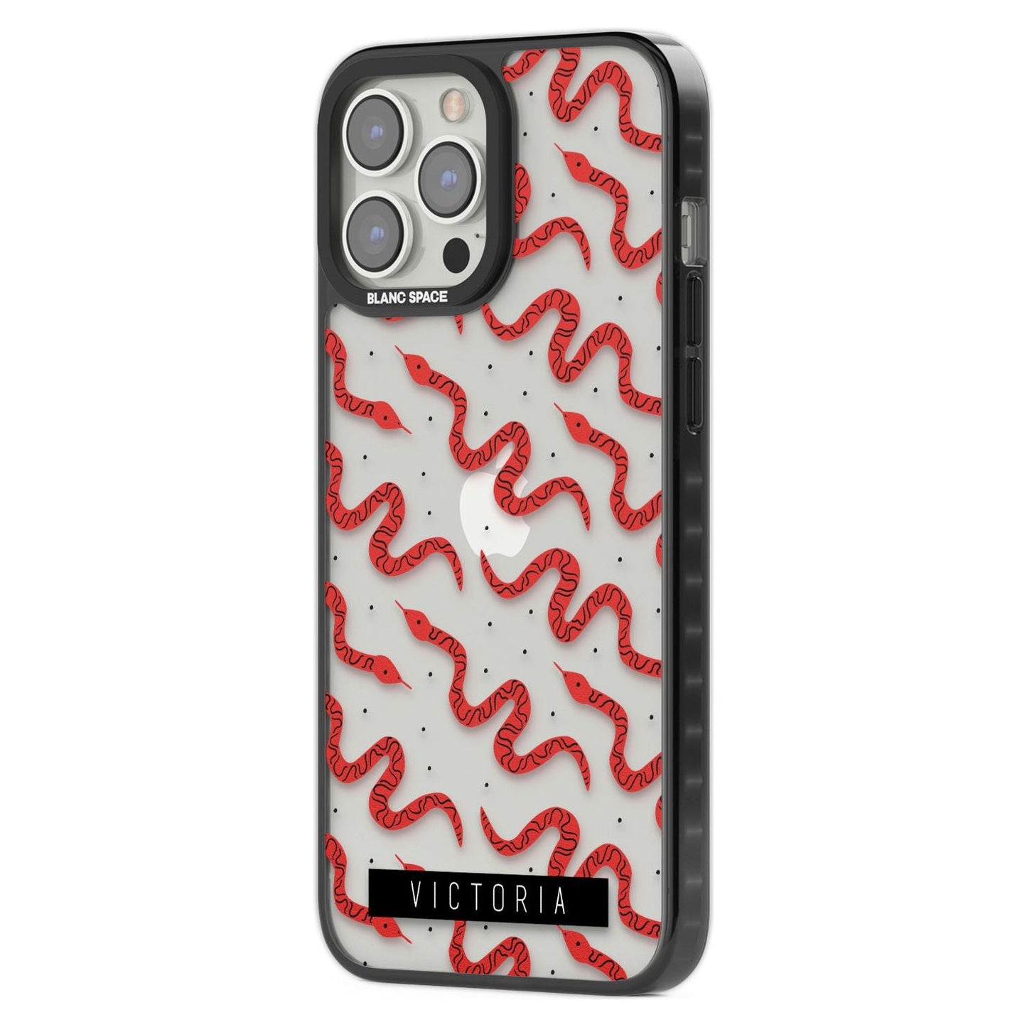 Personalised Red Snake Pattern
